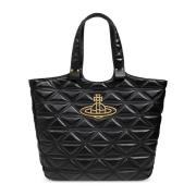 Schoudertas met logo Vivienne Westwood , Black , Dames