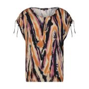 Waterverf Mouwloze Top Tramontana , Multicolor , Dames