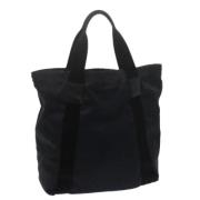 Pre-owned Canvas totes Gucci Vintage , Black , Dames