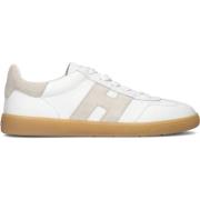 Witte LED Lage Dames Sneakers Hogan , White , Dames