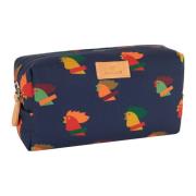 Blauwe Bowler Pouch Tas met Haan Motief Gallo , Multicolor , Unisex