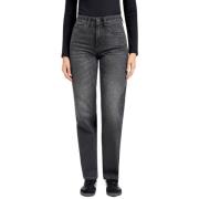 Rider C Jeans Lee , Black , Dames