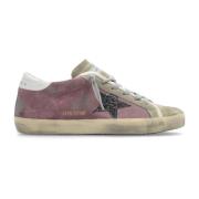 Sportschoenen Super-Star Classic Met Lijst Golden Goose , Purple , Dam...