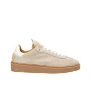 Suede Sneakers Bossa Nuovo Style Shabbies , Beige , Dames