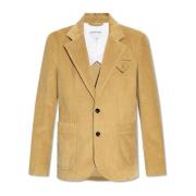 Corduroy blazer Bottega Veneta , Beige , Heren