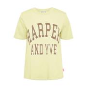 Varsity T-shirt Harper & Yve , Green , Dames