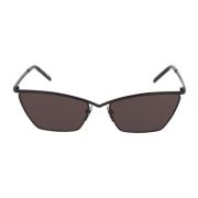 Metalen Cat-Eye Zonnebril SL 637 Saint Laurent , Black , Dames