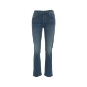 Blauwe Jeans Aw24 Dameskleding Mother , Blue , Dames