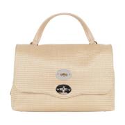 Stijlvolle Net Postina Tas Zanellato , Beige , Dames