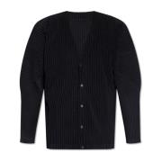 Geplooide cardigan Issey Miyake , Black , Heren