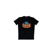 Korte Mouw T-shirt John Richmond , Black , Heren