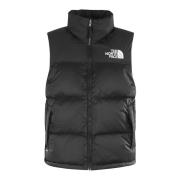 Retro Nuptse Vest The North Face , Black , Heren