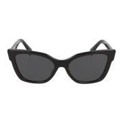 Cat Eye Zonnebril MU 02Zs Miu Miu , Black , Dames