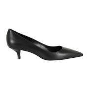 Schattige Kitten Pump Schoenen Stuart Weitzman , Black , Dames