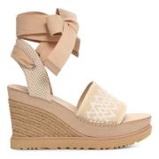 Plateausandalen UGG , Beige , Dames