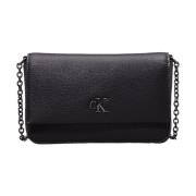 Crossbody Tas Calvin Klein Jeans , Black , Dames