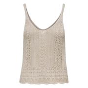 Tank Top Only , Beige , Dames