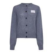 Grafietgrijze Cashmere Cardigan Sweater Marni , Gray , Dames