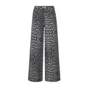 Leo Wide Pants Co'Couture , Gray , Dames