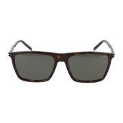 Vierkante Frame Zonnebril SL 668 Saint Laurent , Brown , Unisex