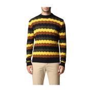 Crew Neck Sweater Manuel Ritz , Multicolor , Heren