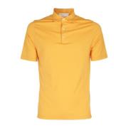 Klassieke Polo Shirt Filippo De Laurentiis , Orange , Heren