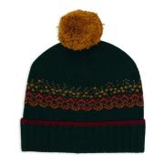 Kerst Muts met Groene Boord Gallo , Multicolor , Unisex