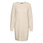 Vmyen Dress Dress Vero Moda , Beige , Dames