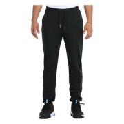 Lange broek Bullpadel , Black , Heren