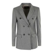 Modieuze Jas Seventy , Gray , Dames