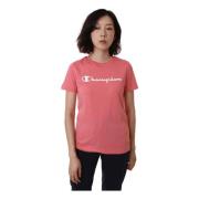 T-shirt Champion , Pink , Dames