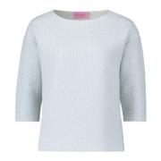 Gestreept Jacquard Sweatshirt Betty Barclay , Multicolor , Dames