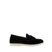 Zwarte Loafer Schoenen voor Dames Atelier Verdi , Black , Dames