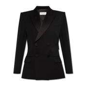 Wollen blazer Saint Laurent , Black , Dames