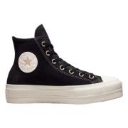 Chuck Taylor All Star Lift Boots Converse , Black , Dames