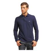 Lange mouw polo Lacoste , Blue , Heren