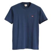 Strauss T-shirt Levi's , Blue , Heren