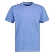 Sunfaded Ss T-Shirt Gant , Blue , Heren