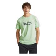 Claude T-shirt Pepe Jeans , Green , Heren