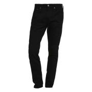 512™ Slim Tapered Lange broek Levi's , Black , Heren