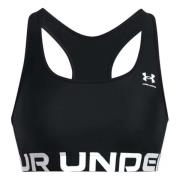 Mid Branded Top Under Armour , Black , Dames