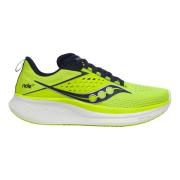 Citron/Navy Ride 17 Hardloopschoenen Saucony , Green , Heren