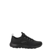 Zwarte stijlvolle sneakers voor mannen Skechers , Black , Heren