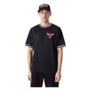 Chicago Bulls T-shirt New Era , Black , Heren