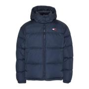 Essentials Sportkleding Jassen Tommy Hilfiger , Blue , Heren