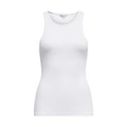 Sleeveless Tops Only , White , Dames