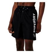 Badpak Superdry , Black , Heren