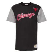 T-shirt Mitchell & Ness , Black , Heren