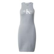 Jurk Calvin Klein Jeans , Gray , Dames