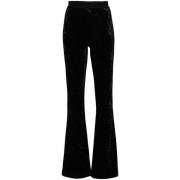 Wijde Pijp Logo Taillebroek Versace Jeans Couture , Black , Dames